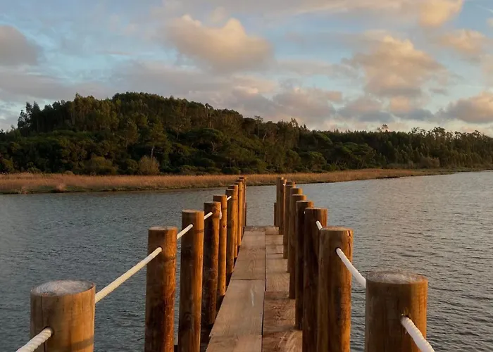 빌라 Obidos Lagoon Refuge 포즈도아렐로